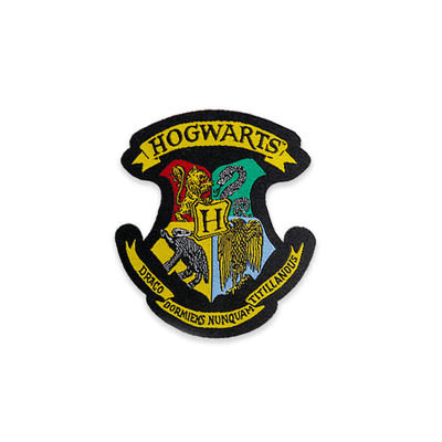 Các miếng vá lưu niệm Harry Potter Băng đeo tay / Thanh sắt trên / Túi có móc vá khăn quàng cổ