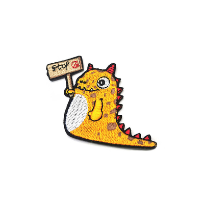 Chenille Iron On Logo Vá Tùy chỉnh cho Túi Trang trí Mũ
