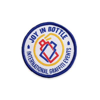 Nhiều Logo Sắt được chấp nhận trên các bản vá thêu Phù hiệu Vải Twill Kích thước tùy chỉnh