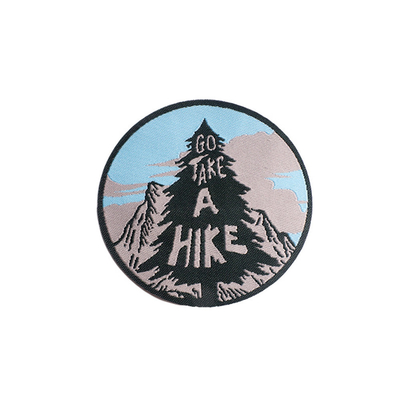 Nhiều Logo Sắt được chấp nhận trên các bản vá thêu Phù hiệu Vải Twill Kích thước tùy chỉnh