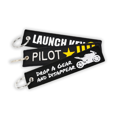 Túi Racing Match Thêu móc chìa khóa Chất liệu cotton Polyester